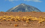 Vulkan Cerro Sairecabur (5.971 m), nordöstlich von San Pedro de Atacama, Chile