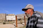 Bewohner von Rhyolite Ghost Town, Nevada