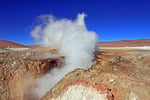 Fumarole, Geysirfeld Sol de Manana, Bolivien