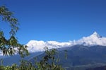 Pokhara, Blich zur Himalaya-Hauptkette
