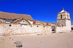 Adobe-Kirche, Parinacota, Chile