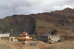 Dorfansicht bei Gyantse, Tibet