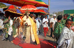 Tissat-Fest in der Nähe von Gondar