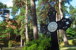Friedhof in Nida, Kurische Nehrung, Litauen