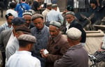 Sonntagsmarkt, Kashgar, Provinz Xinjiang, VR China