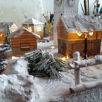 Adventskalender für Kinder, beleuchtet