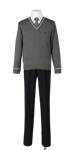 城北高校男子合い制服(セーター着用)