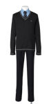 城東高校男子合い制服(セーター着用)