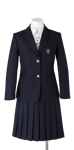川島中学校女子春制服