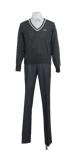 徳島商業高校男子合い制服(セーター着用)