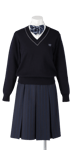 城ノ内高校女子合い制服(セーター着用)