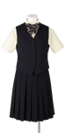 富岡東中学校女子夏制服