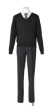 城南高校男子合い制服(セーター着用)