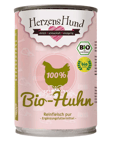 HerzensHund Reinfleisch Bio Huhn