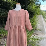 柿渋染めワンピース25050