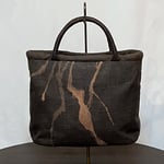 柿渋染めパイピングバッグ24056