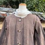 播州織柿渋染めジャケット24008