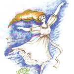 かすみ草のお話ー星空のダンスーより　挿絵