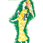 月見草のお話ー平成版　宵待草ーより　挿絵