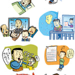 禁煙一コマ漫画