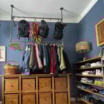 Ankleidezimmer selber machen aus Rohren