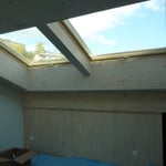 Galerie mit Dachlukarnen.