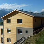 Ost Fassade Holzschalung 