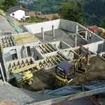 Baumeisterarbeiten September 2014.