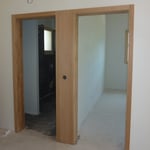 Innenausbau, Türen Montage, Sommer 2015.