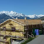 Montage Dachsparren Frühjahr 2015.