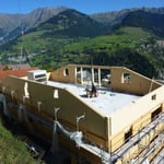 Montage Wandelemente DG.