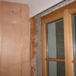 Einbau neues Fenster