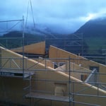 Montage Wandelemente DG.