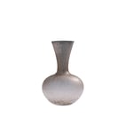 Kugeltrichterflasche aus leicht bräunlichem Glas.  datiert: 4. Jh.n.Chr.  Fundort: Trier, Medardstraße, Sarkopharg 2  Inv. Nr. 38,3 206 b  Höhe ca 145 mm  Gefäß Nr. 710 