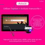 Astuce tablette Surface sous Windows 8 et RT.