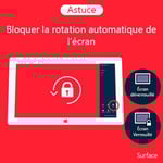 Astuce tablette Surface sous Windows 8 et RT.