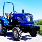 ecopard Kompakttraktor mit Allradantrieb 4x4 und Geländeuntersetzung