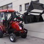 ecopard Traktor eco40-ds mit 4in1-Schaufel als Baggerlader