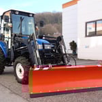 ecopard Kompakttraktor Frontlader + Schnellwechseleinrichtung + Schneeschild