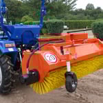 ecopard Traktor Kehrmaschine für den Kommunaleinsatz