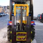 ecopard Kleintraktor Geräteträger mit Heckstapler