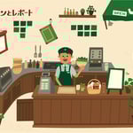 モスバーガー　キャンペーン 「キッチンとレポート」