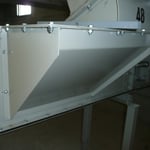 Seitliche Einlaufnase