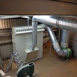 Filter mit 75 Filterschläuchen