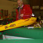 Martino von den Davoser ist auch da mit ein paar Modellen....