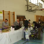 auch am Büffet viel zu tun ...