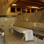 Auch die Küche ist im Aufbau...