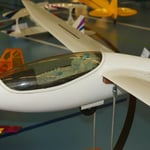 auch Plüschtiere als Piloten kamen in den Einsatz ....