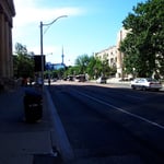 Weg zur Uni - Blick zum CN Tower