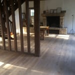 La Trinité sur mer Parquet chêne en pose collée